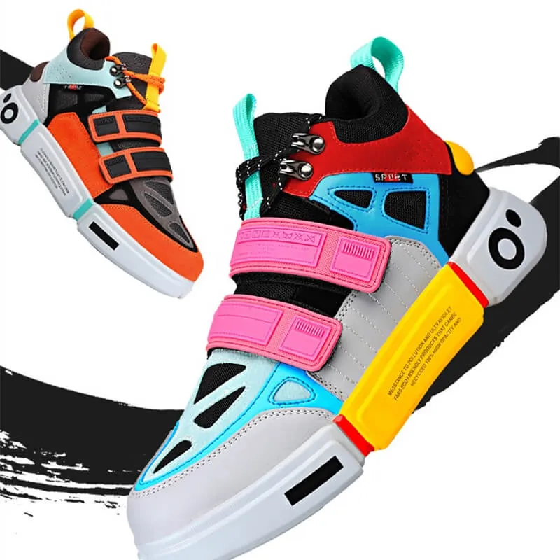 Sneakerhill 'Blaze Chromatic' Sneakers Colorful High top Sneakers
