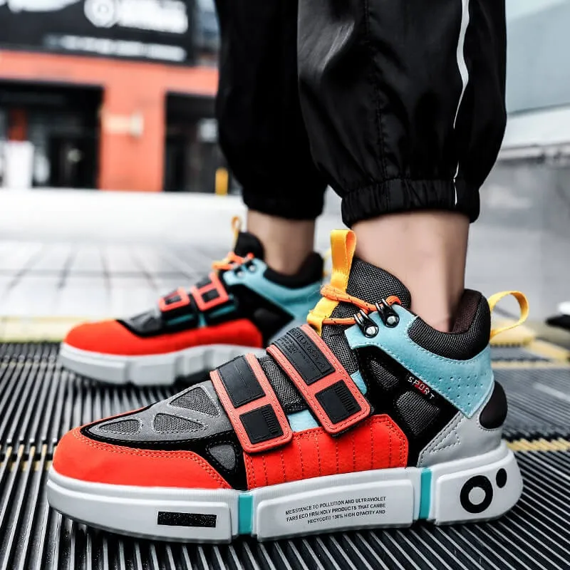 Sneakerhill 'Blaze Chromatic' Sneakers Colorful High top Sneakers