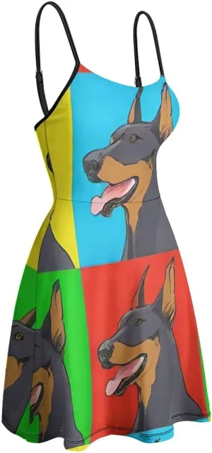 Women Girls 2025 Summer Swing Dress for Party Beach Date