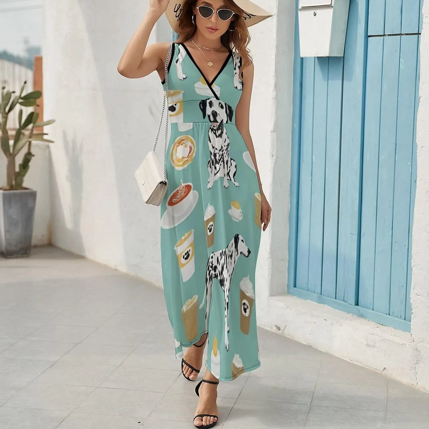 Women Girls 2025 Summer Swing Dress for Party Beach Date