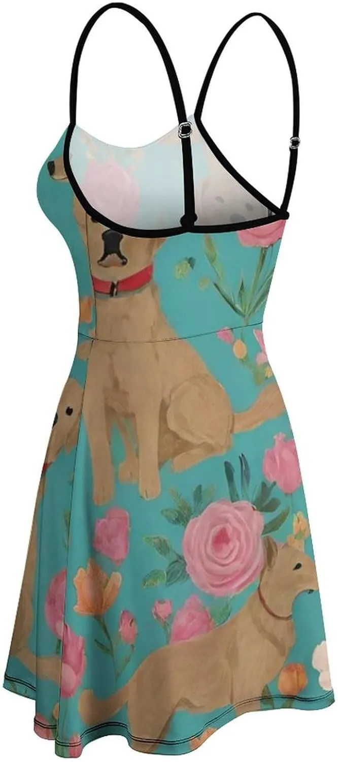 Women Girls 2025 Summer Swing Dress for Party Beach Date