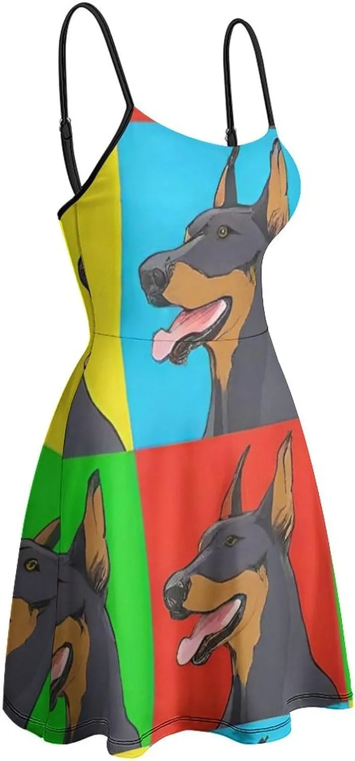 Women Girls 2025 Summer Swing Dress for Party Beach Date