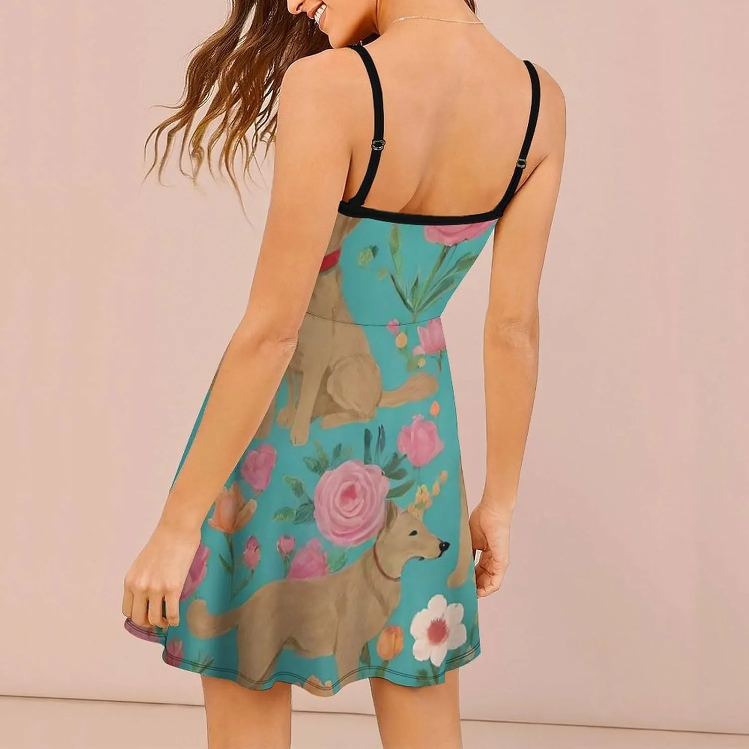 Women Girls 2025 Summer Swing Dress for Party Beach Date