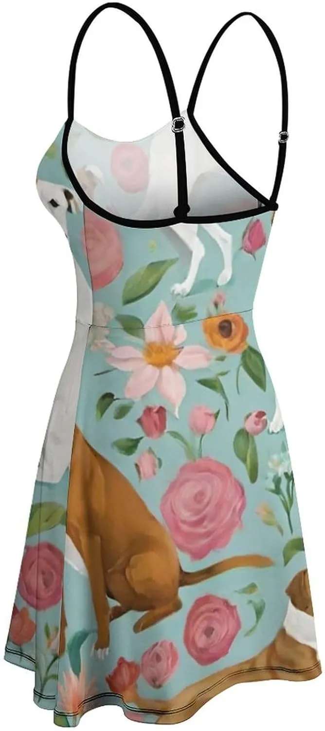 Women Girls 2025 Summer Swing Dress for Party Beach Date