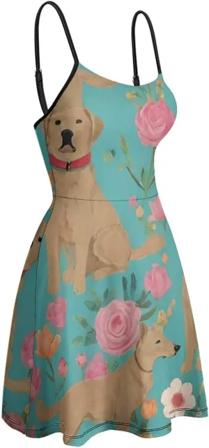 Women Girls 2025 Summer Swing Dress for Party Beach Date