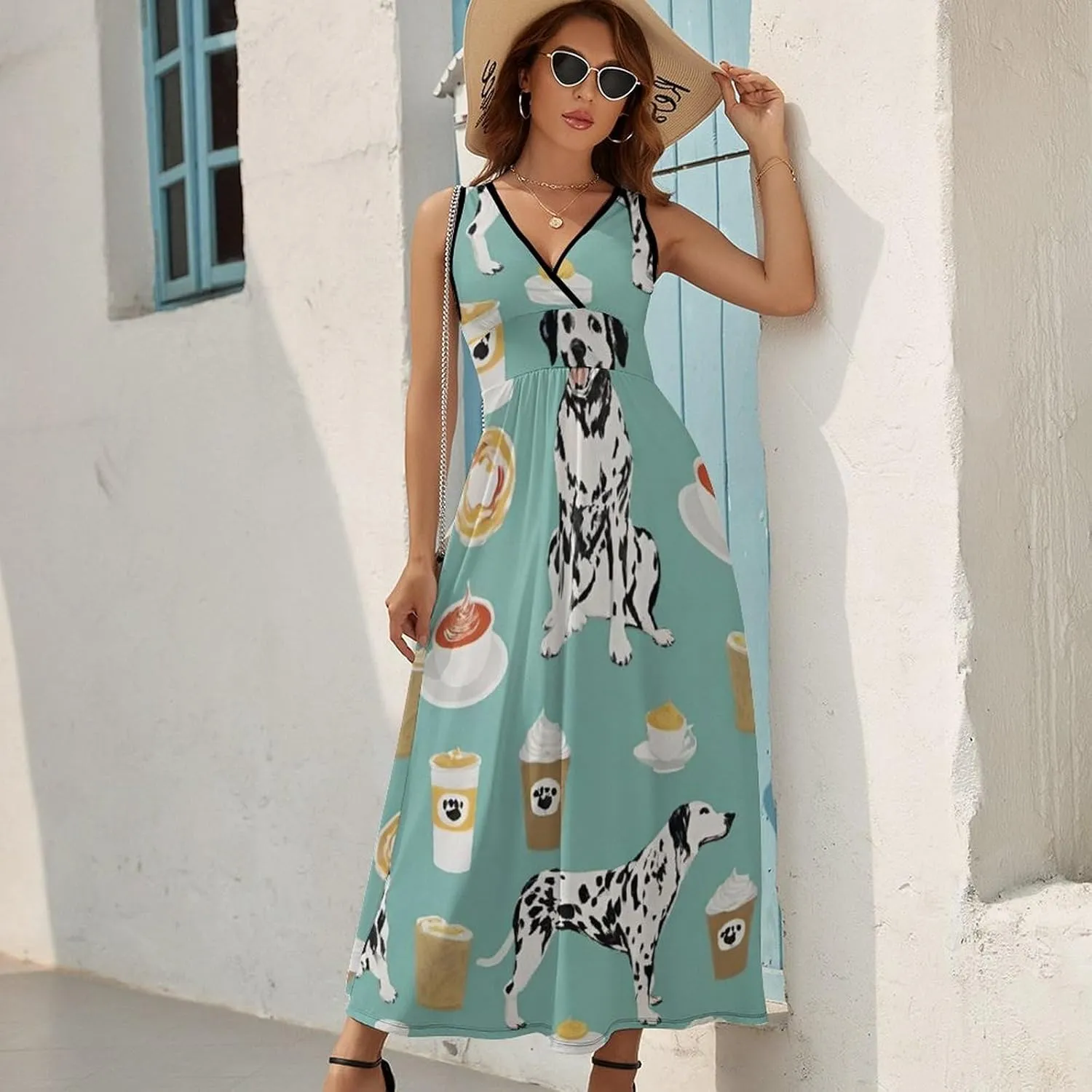 Women Girls 2025 Summer Swing Dress for Party Beach Date