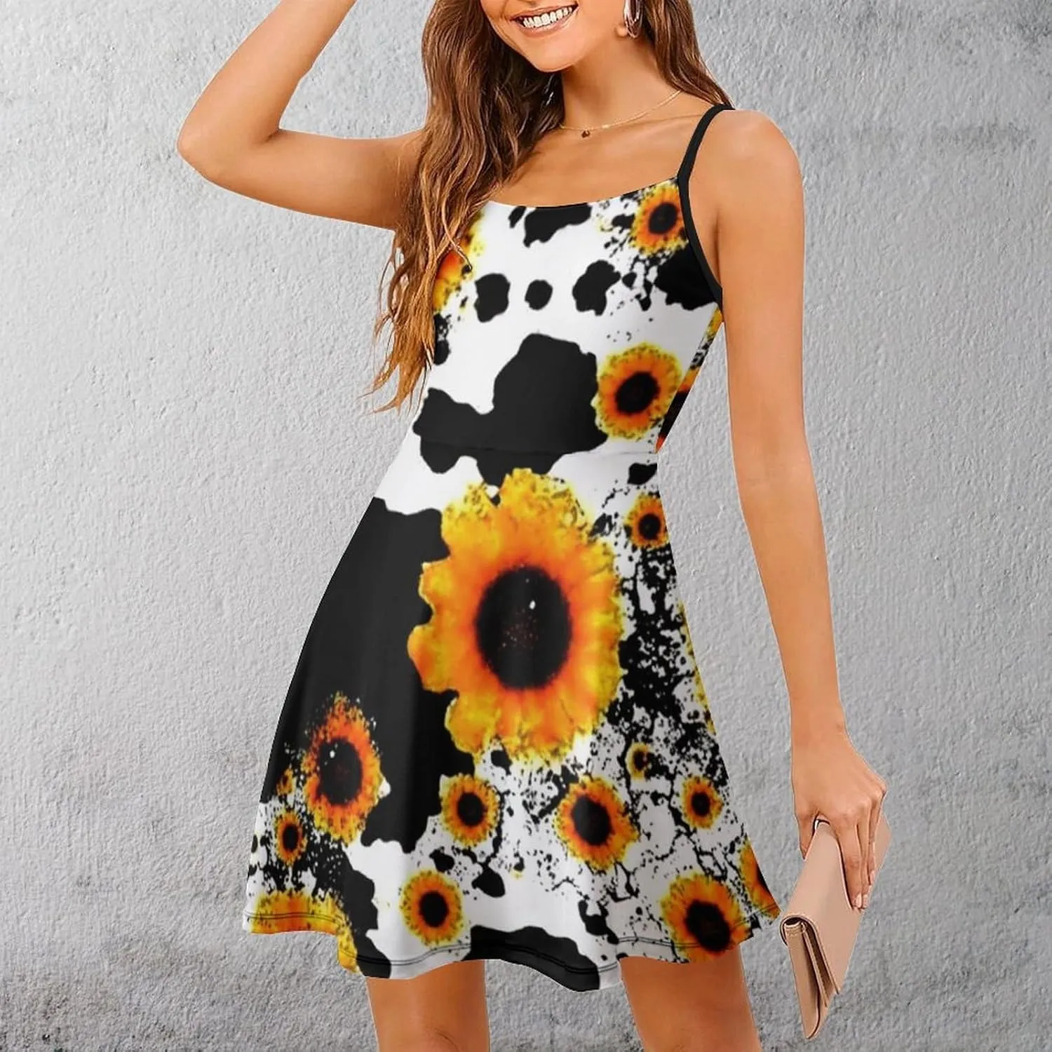 Women Girls Wrap Sleeveless Bodycon Cami Dress for Party Holiday Beach
