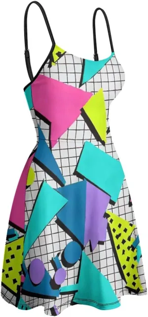 Women Girls Wrap Sleeveless Bodycon Cami Dress for Party Holiday Beach