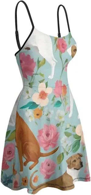 Women Ladies Summer 2025 Flowy Long Dress for Party Beach Date