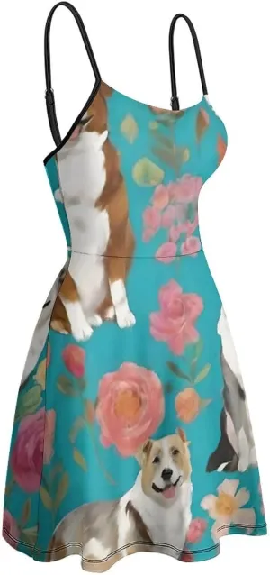 Women Ladies Summer 2025 Flowy Long Dress for Party Beach Date