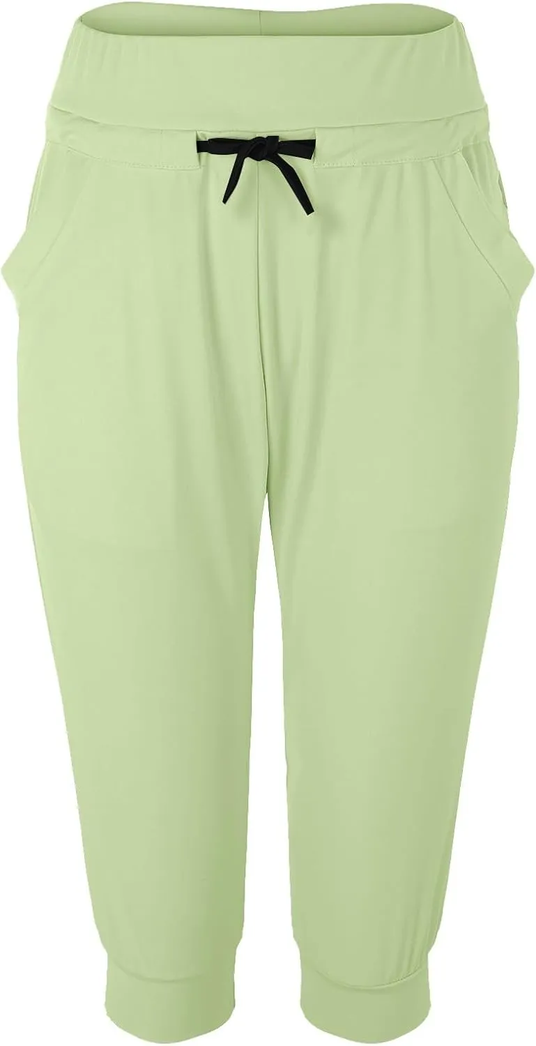 Women's Casual Comfortable Stretch Drawstring Pants Slim Active Yoga Lounge Outfits Stylish Sport Fitness Casual Pant