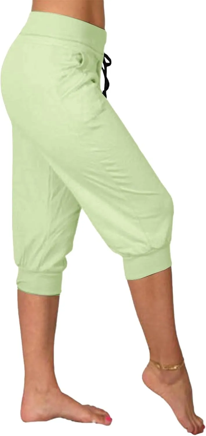 Women's Casual Comfortable Stretch Drawstring Pants Slim Active Yoga Lounge Outfits Stylish Sport Fitness Casual Pant