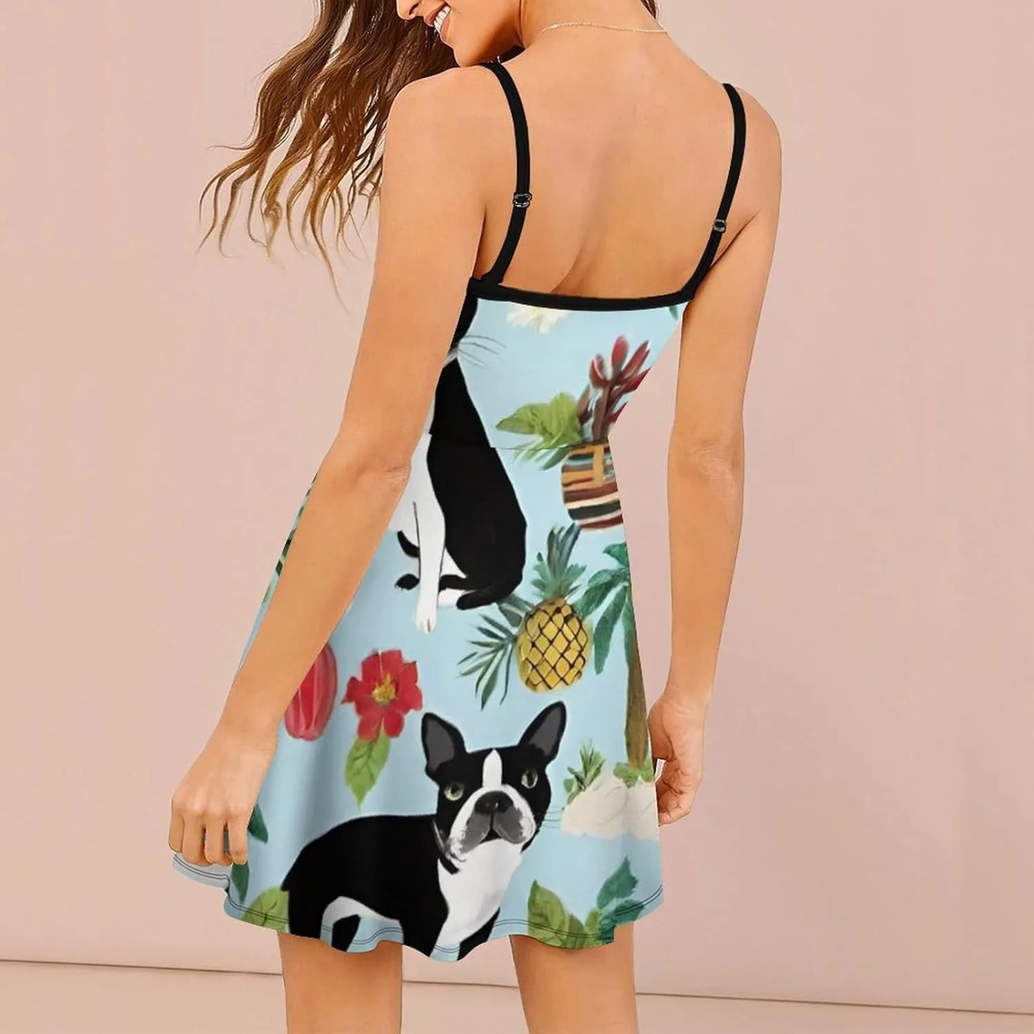 Women's Casual Flowy Long Dress for Vacation Party Wedding