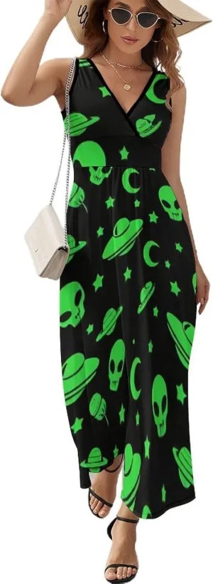 Women's Casual Loose Flowy Swing Shift Dresses for Vacation Party Wedding