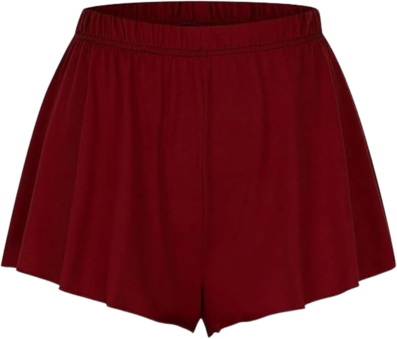 Women's Casual Pleated Shorts Stylish Skirts for Daily Wears Ultra High-Waist Butt Lift Shorts Fashion Stretch Skirts