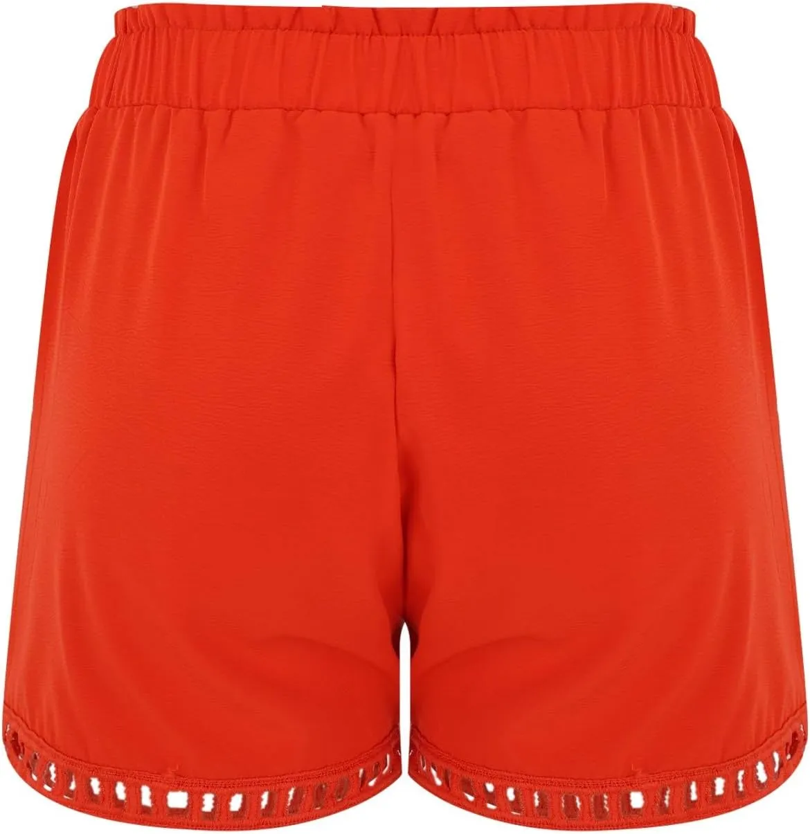 Women's Fashion Drawstring Shorts Casual Vacations Beach Summer Pants High-Waisted Lace-Up Office Relax Lounge Shorts