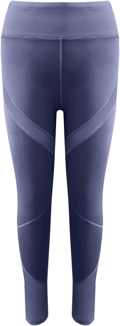 Women's Knit Breathable Yoga Pants Trendy Slim Tight Height Waist Gym Fitness Leggings Park Jogging Casual Sweatpants