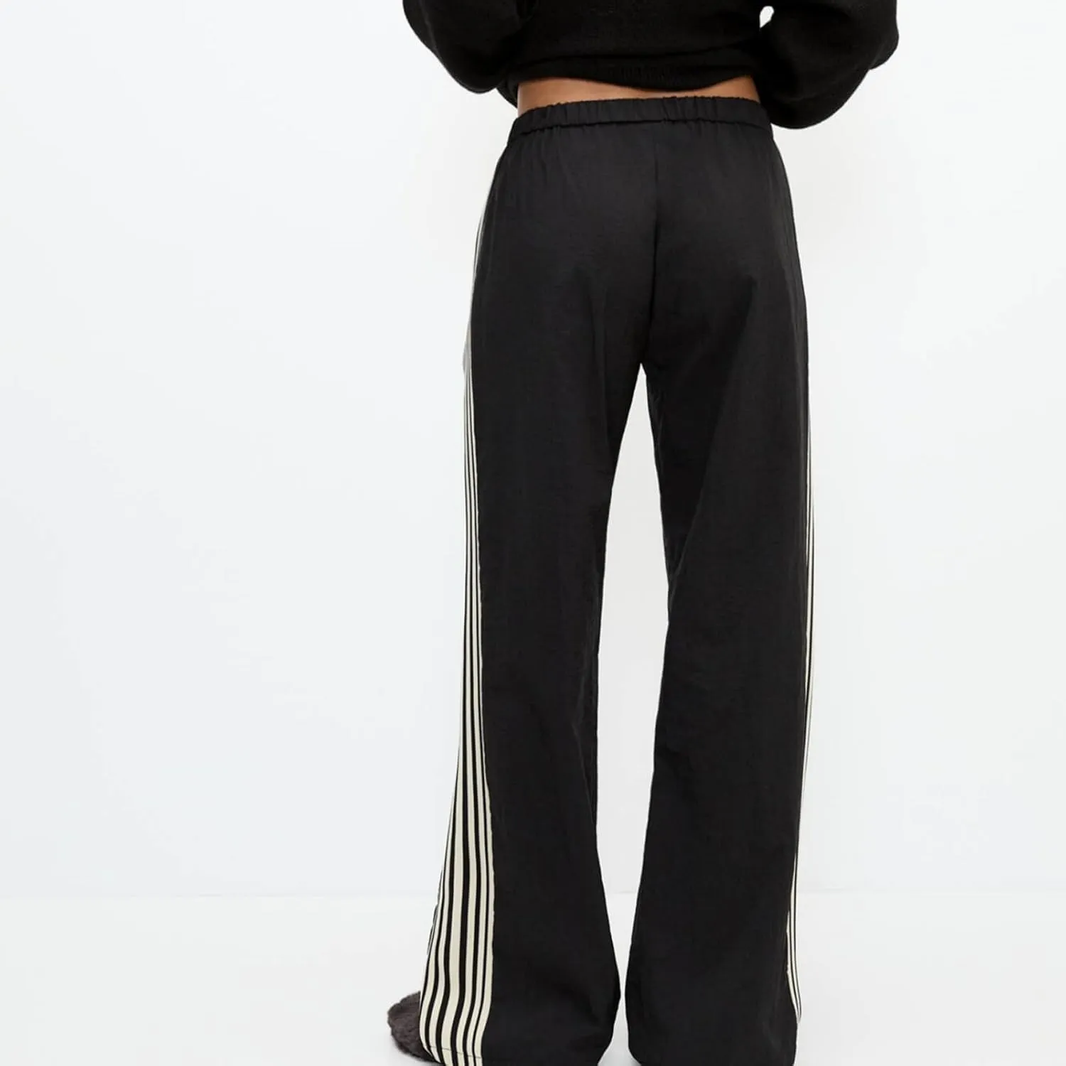 Women's Parachute Pants Casual Loose Elastic Waist Casual Y2K Jogger Outing Sweatpants Streetwear