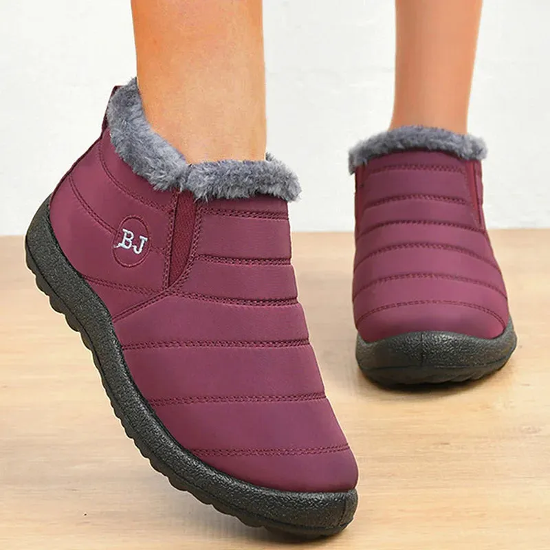 Women's Sneakers Soft Waterproof Fashion Winter Women Solid Comfortable Casual