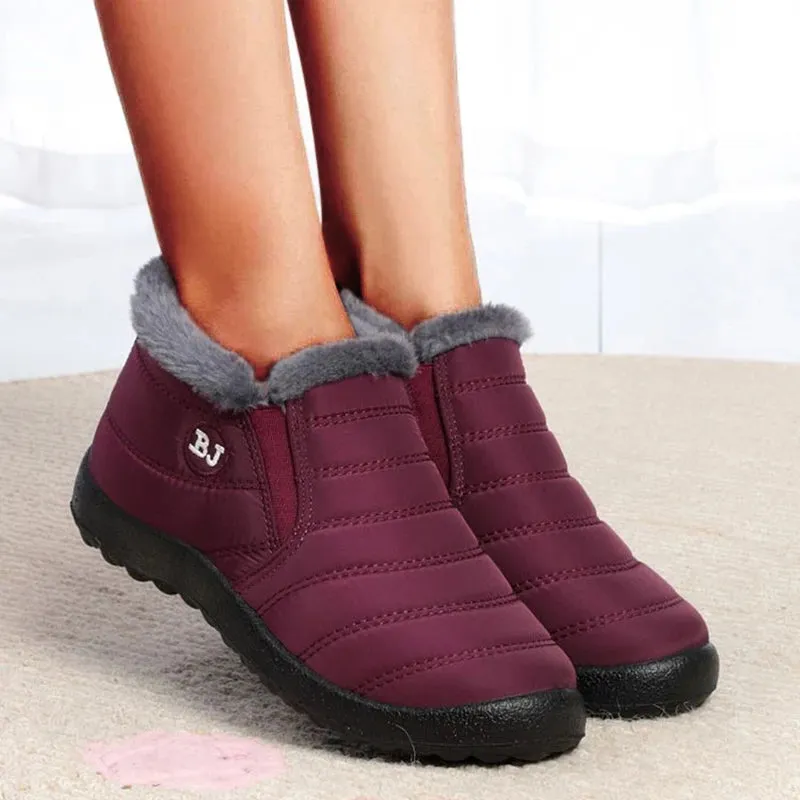 Women's Sneakers Soft Waterproof Fashion Winter Women Solid Comfortable Casual