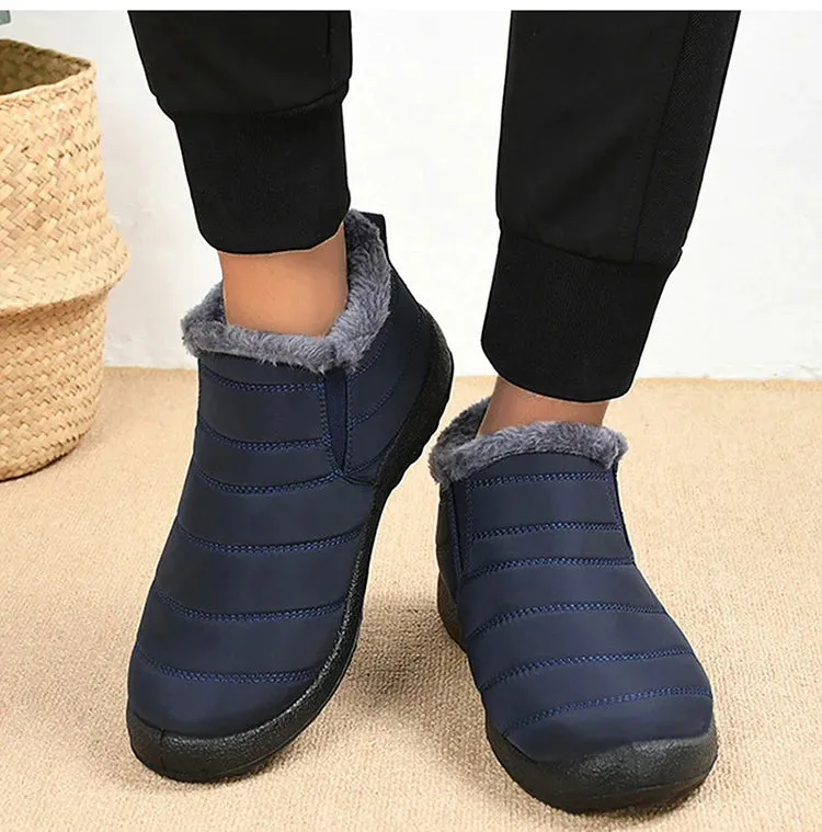 Women's Sneakers Soft Waterproof Fashion Winter Women Solid Comfortable Casual