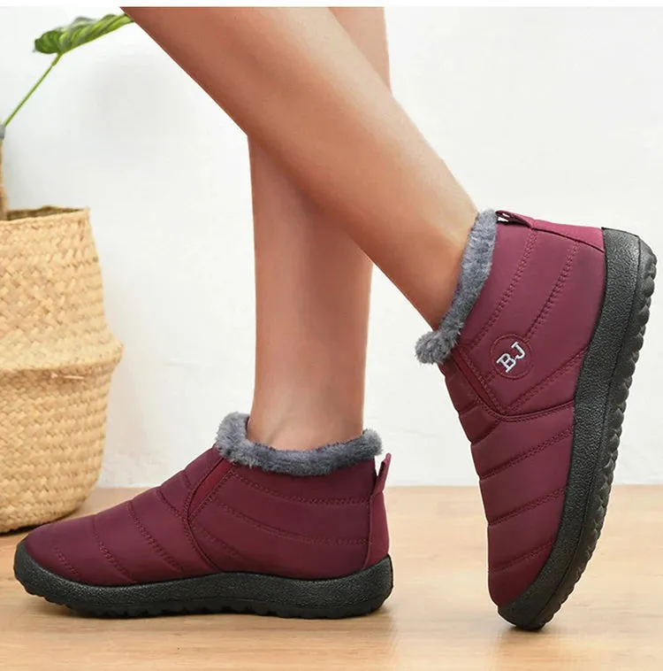 Women's Sneakers Soft Waterproof Fashion Winter Women Solid Comfortable Casual