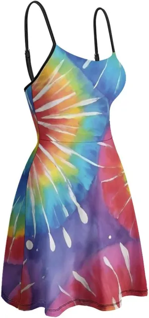 Women's Summer Casual Bodycon Cami Dress for Party Beach Date