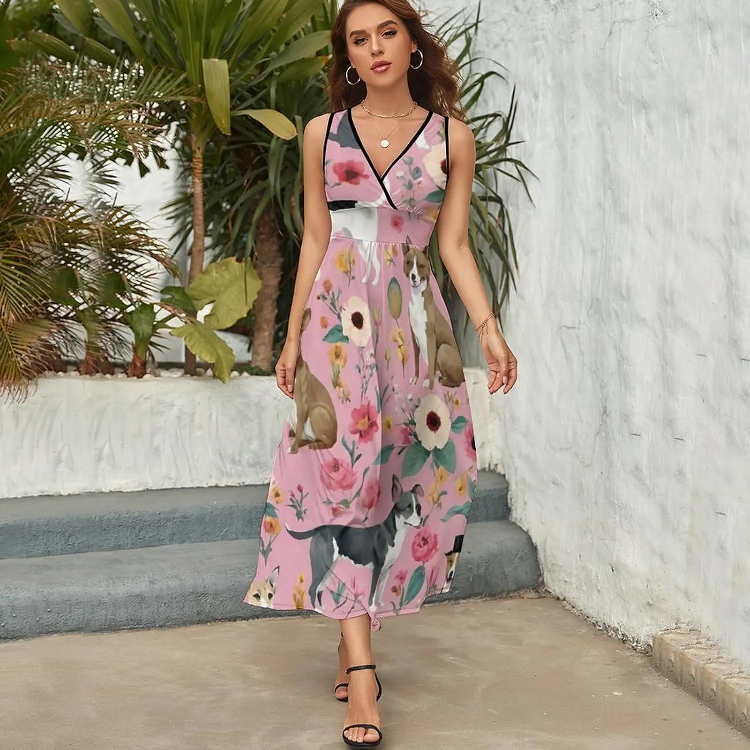 Women's Summer Casual Bodycon Cami Dress for Party Beach Date