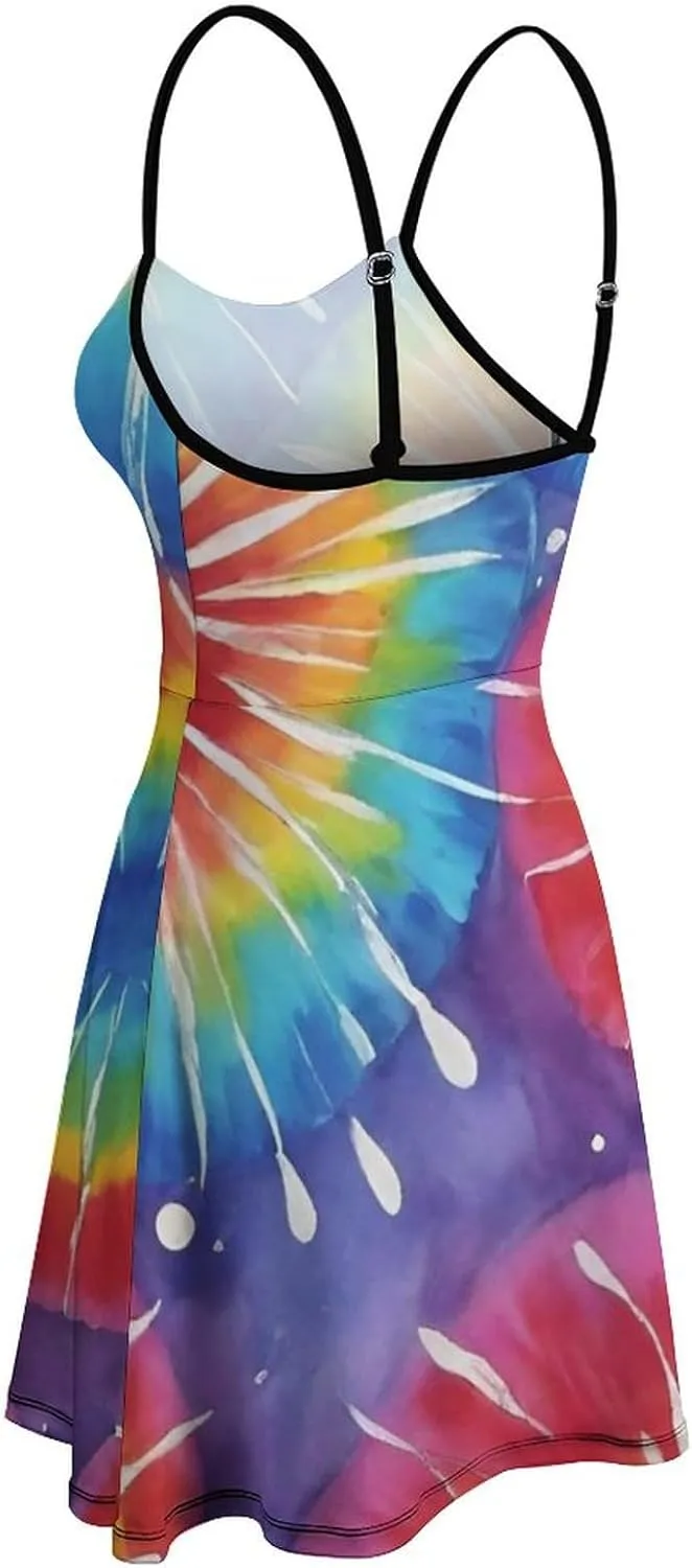 Women's Summer Casual Bodycon Cami Dress for Party Beach Date